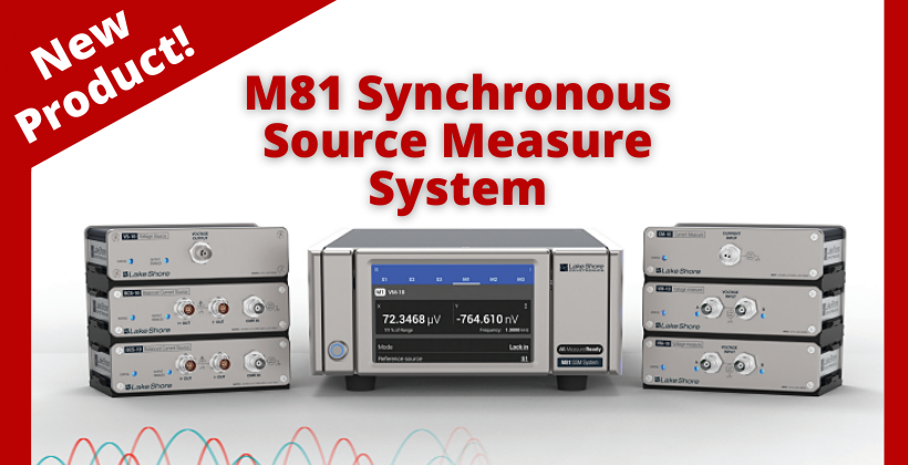 New Product: M81 Synchronous Source Measure System