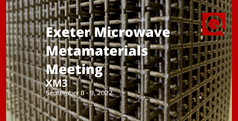 The Exeter Microwave Metamaterials Meeting – XM3 🗓