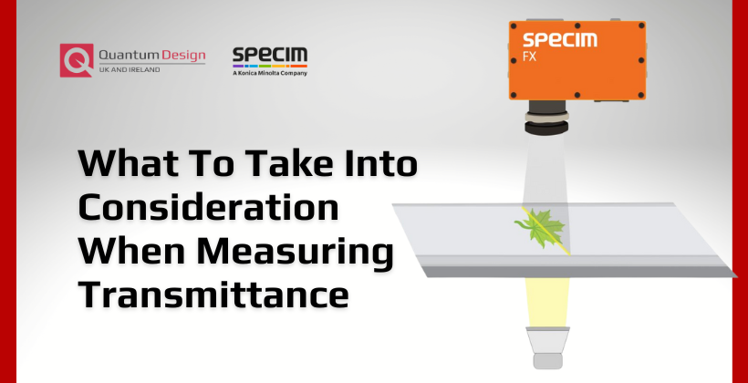 What to take into account when measuring transmittance?