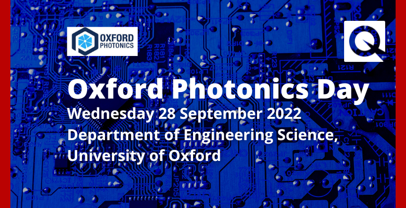 Oxford Photonics Day 🗓
