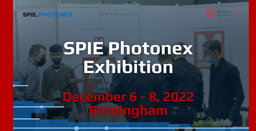 SPIE Photonex 2022 🗓 🗺