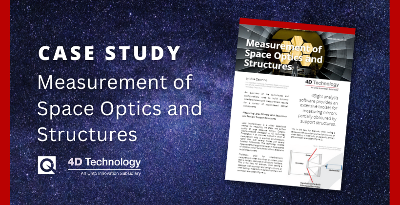 Case Study – Measuring Space Optics and Structures