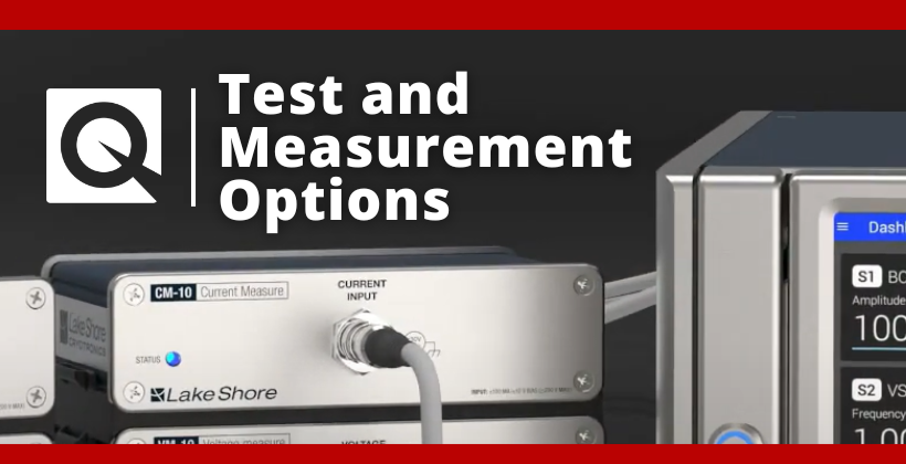 Test and Measurement Options