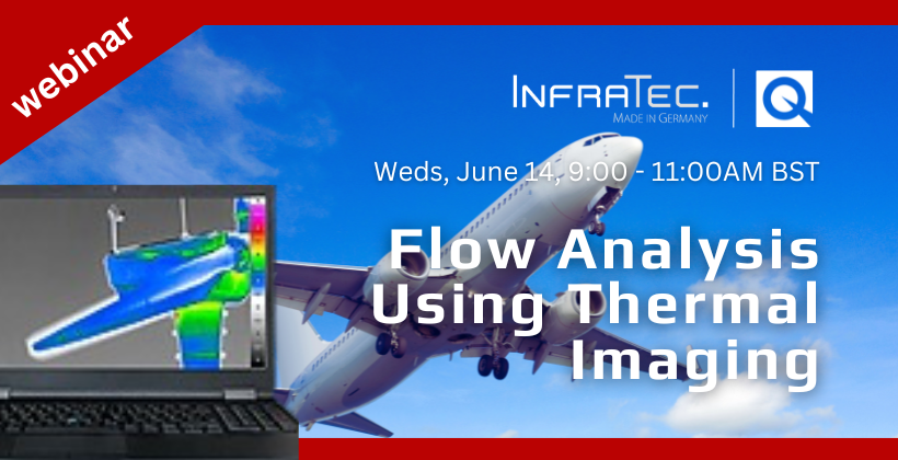 Webinar: Flow Analysis Using Thermal Imaging 🗓