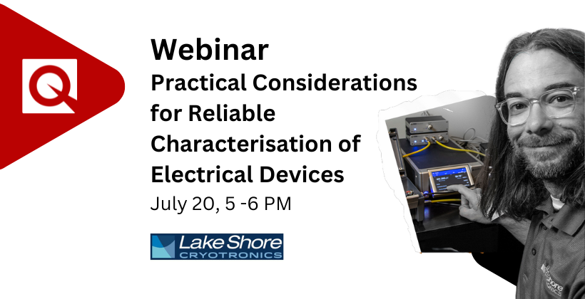 Practical Considerations for Reliable Characterisation of Electrical Devices 🗓