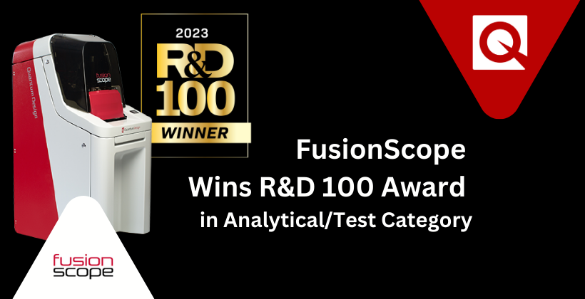 FusionScope™ Wins 2023 R&D 100 Award in Analytical/Test Category