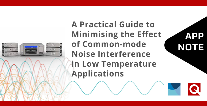 A Practical Guide to Minimising the Effect of Common-Mode Noise Interference in Low-Temperature Applications