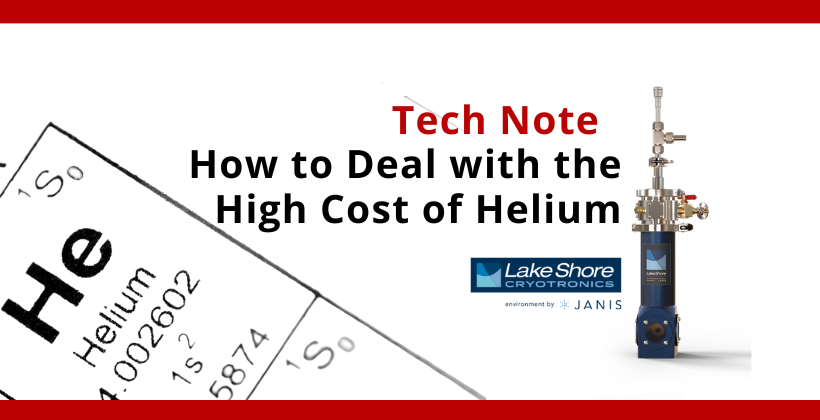 How to Deal with the High Cost of Helium