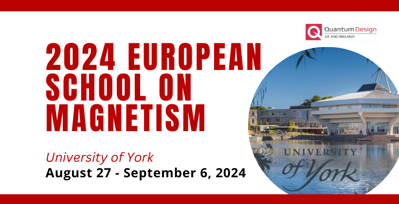 2024 European School on Magnetism 🗓