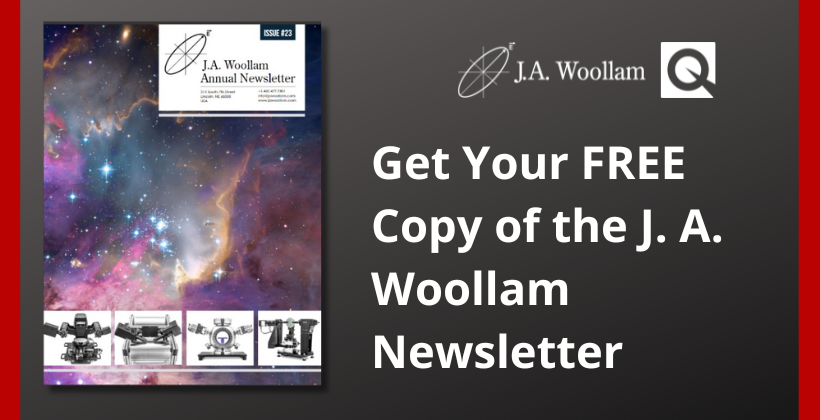Get your FREE copy of the Woollam Newsletter