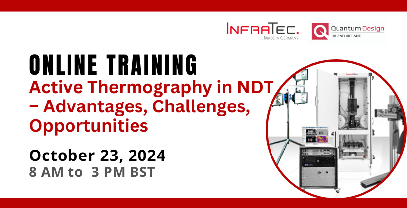 Online Training – Active Thermography in NDT 🗓