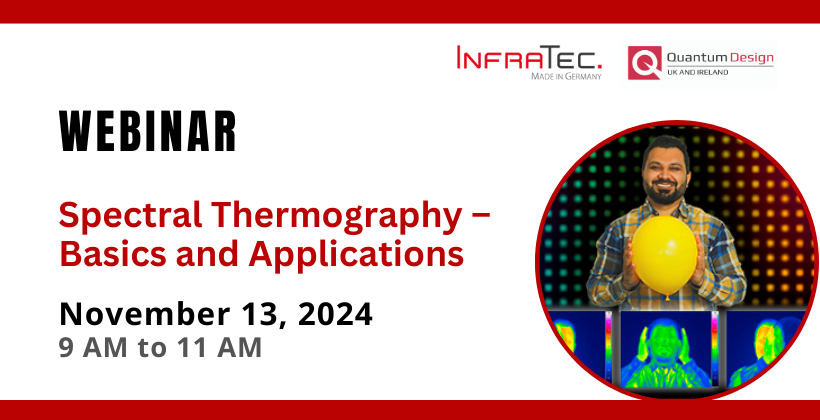 Webinar: Spectral Thermography – Basics and Applications 🗓