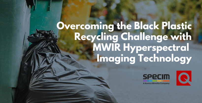 Overcoming Black Plastic Recycling Challenge with MWIR Hyperspectral Imaging Technology