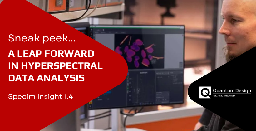 Specim Insight Software Sneak Peek Hyperspectral Data Analysis