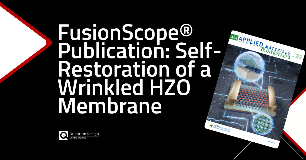 Publication Self-Restoration of a Wrinkled HZO Membrane FusionScope
