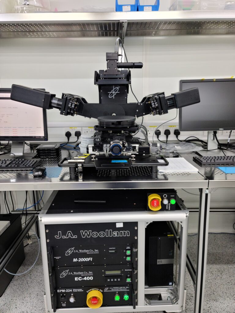 Tyndall ie Woollam M-2000 Fi from QDUKI